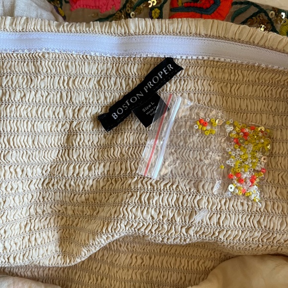 Boston Proper Neon Pop Strapless Dress - Picture 14 of 14